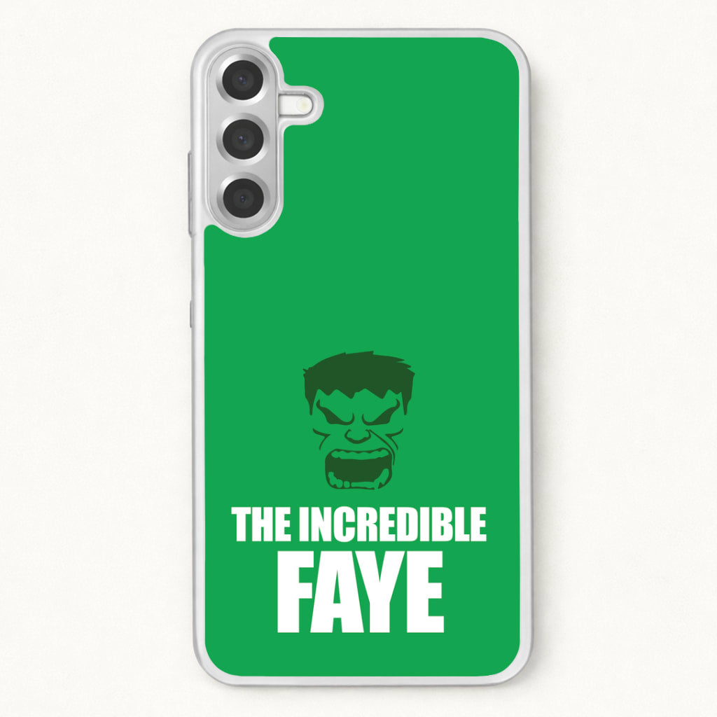 Hulk - Personalised Superhero Comic Phone Case for Galaxy A37