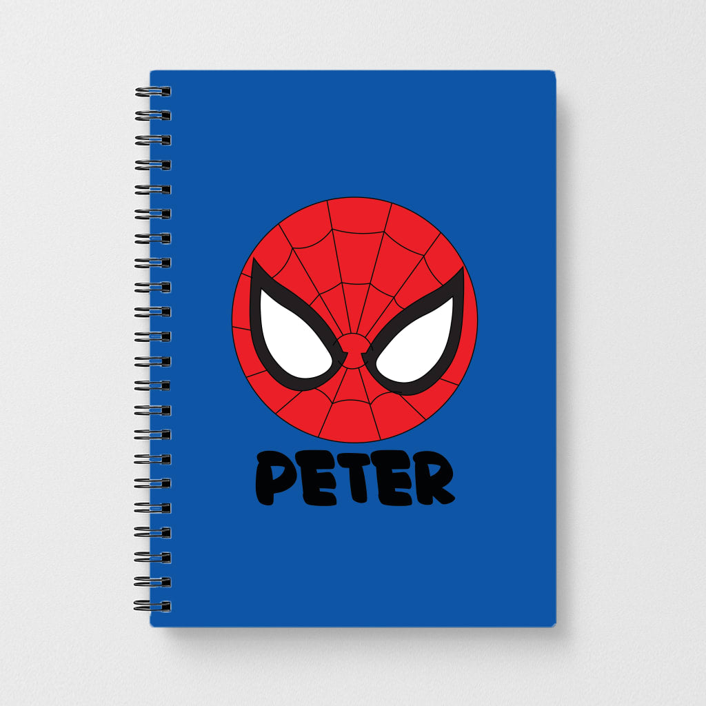 SpiderMan - Personalised Superhero Comic Notebook