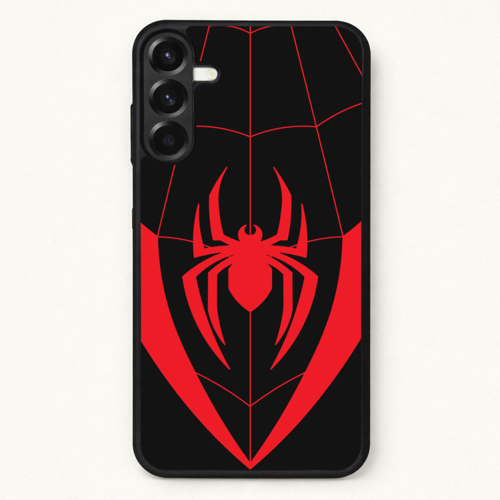 Red And Black Spider Costume Phone Case for Galaxy A57