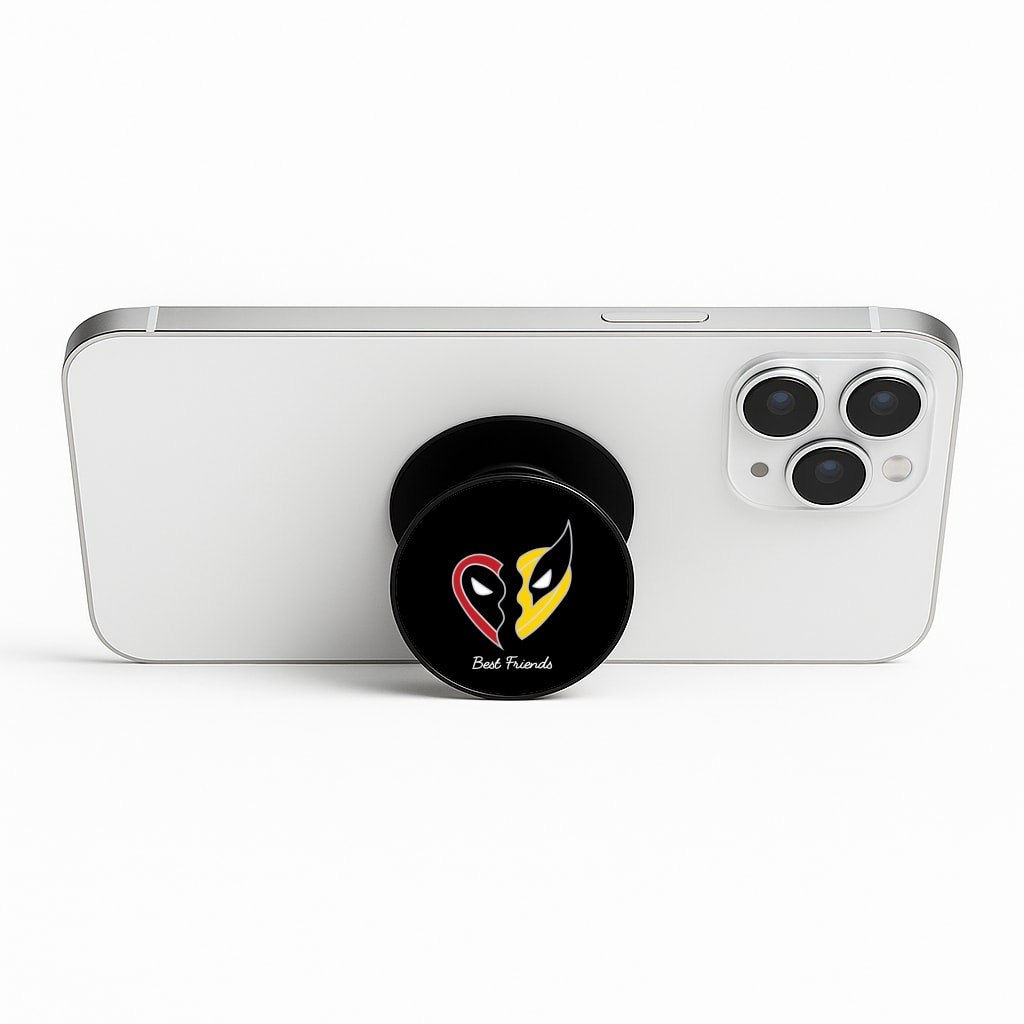 Superhero Best Friends Locket FunGrip