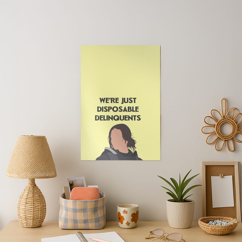 Disposable Delinquents Art Print
