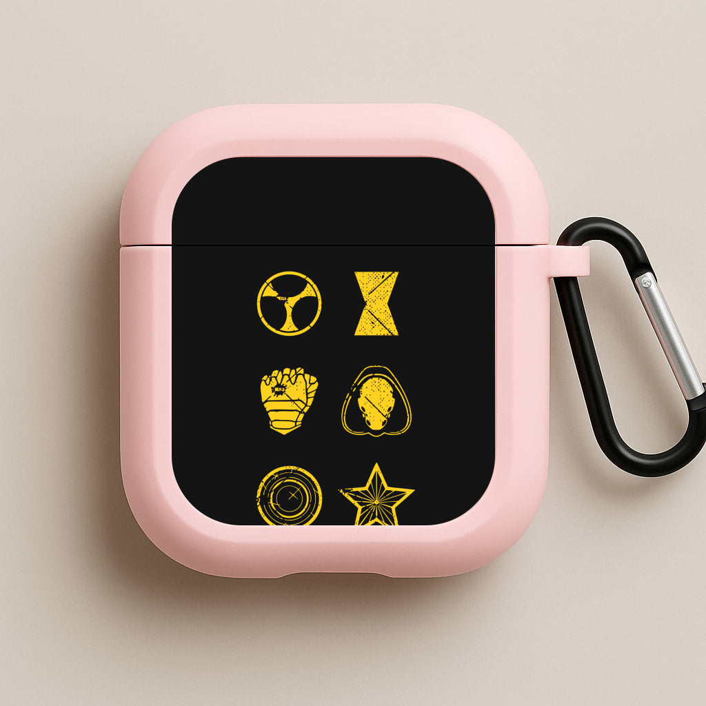 Antihero Symbols Pink AirPods Case