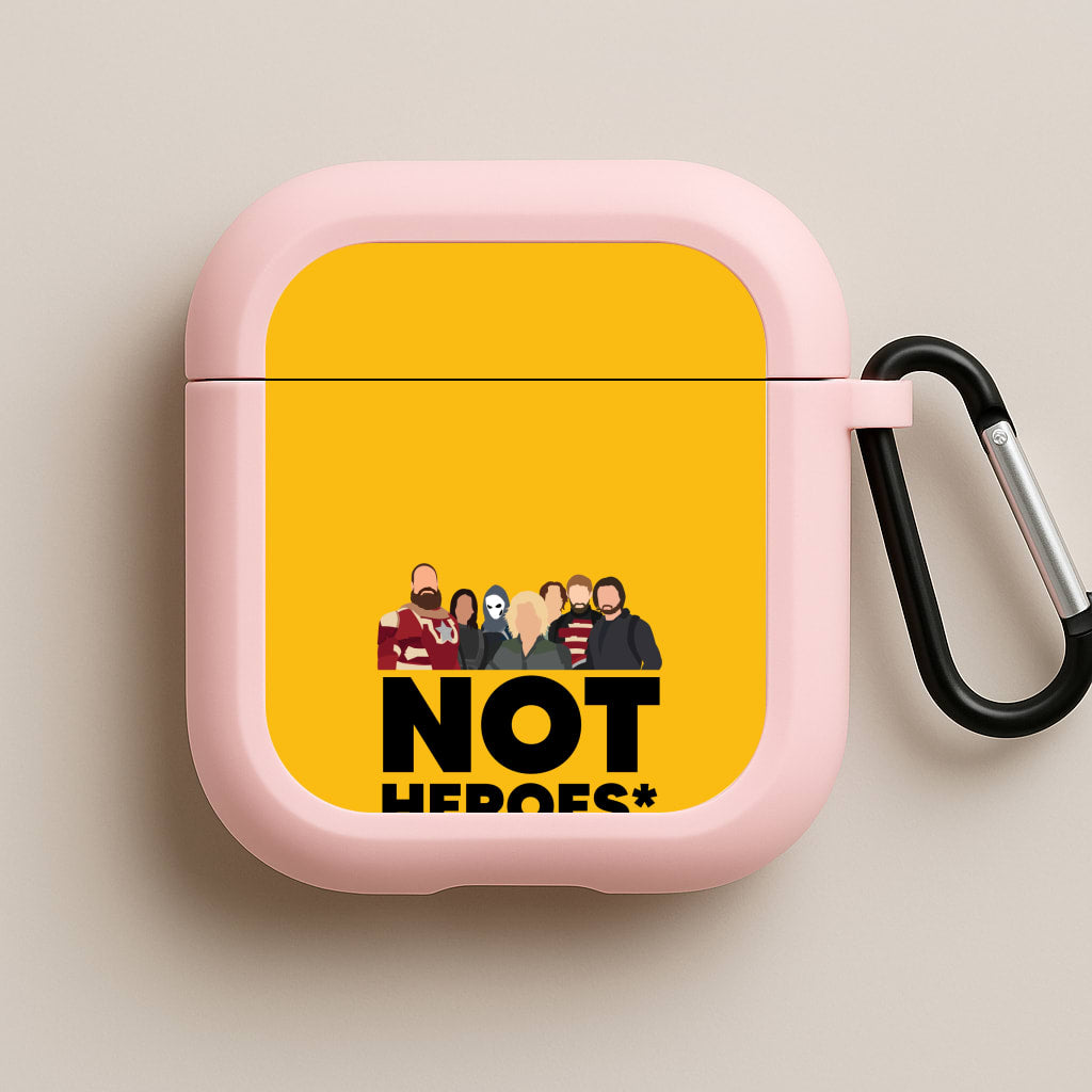 Not Heroes Pink AirPods Case