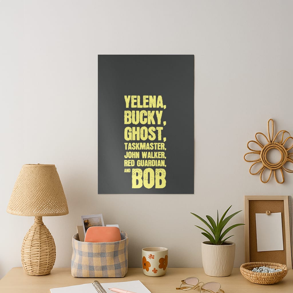 Antiheroes List Art Print