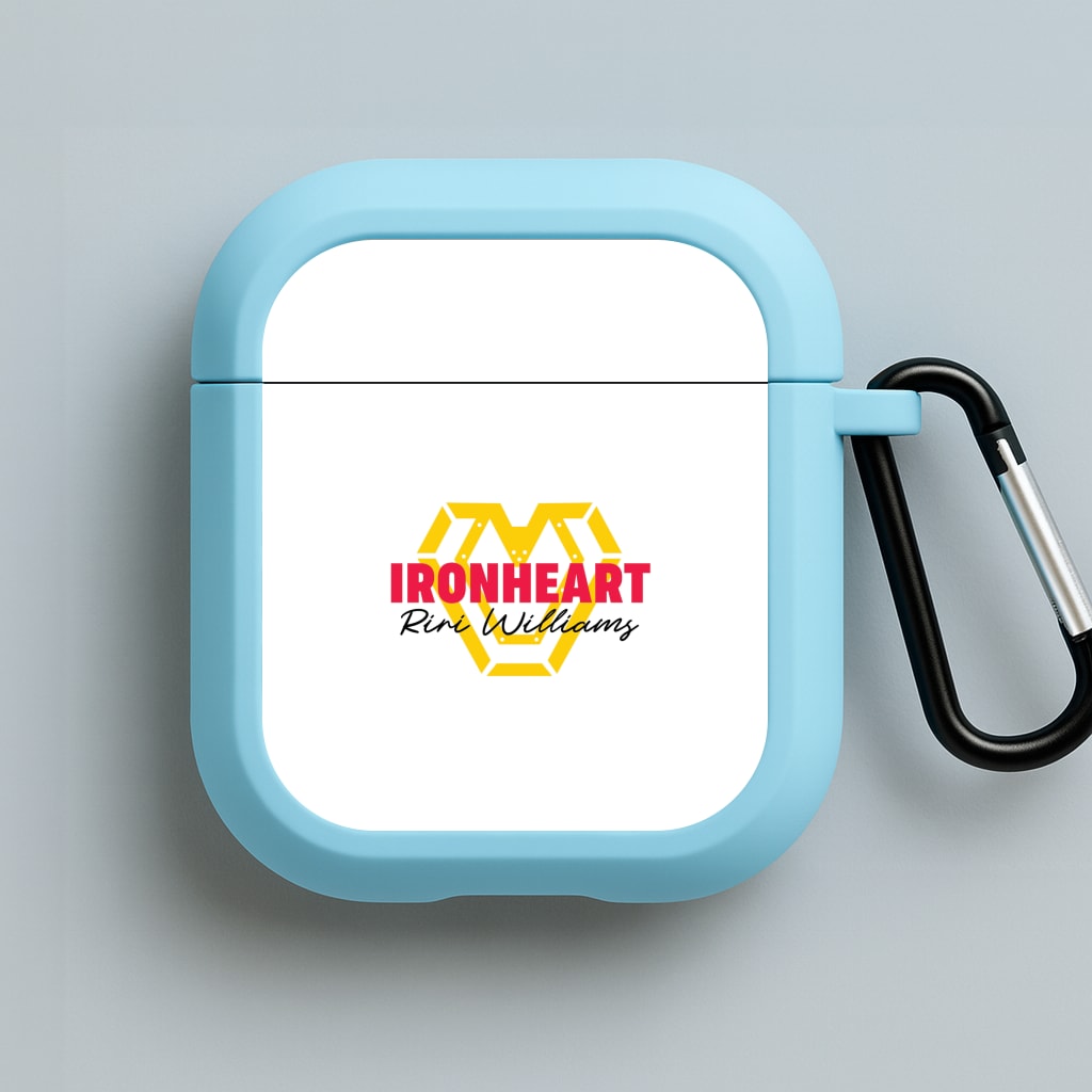Riri Williams Blue AirPods Case