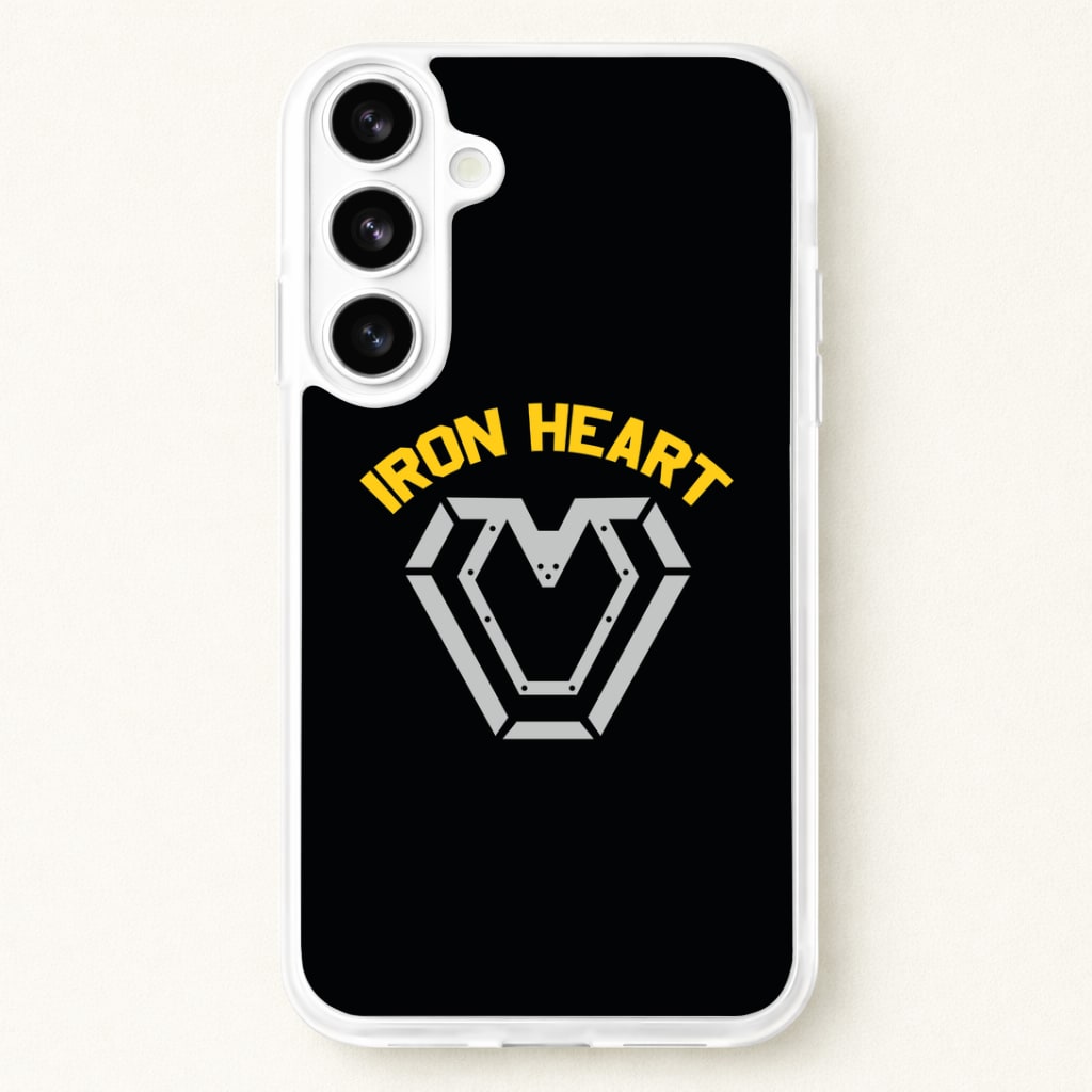 Metal Hero Heart Phone Case for Galaxy S26 Plus