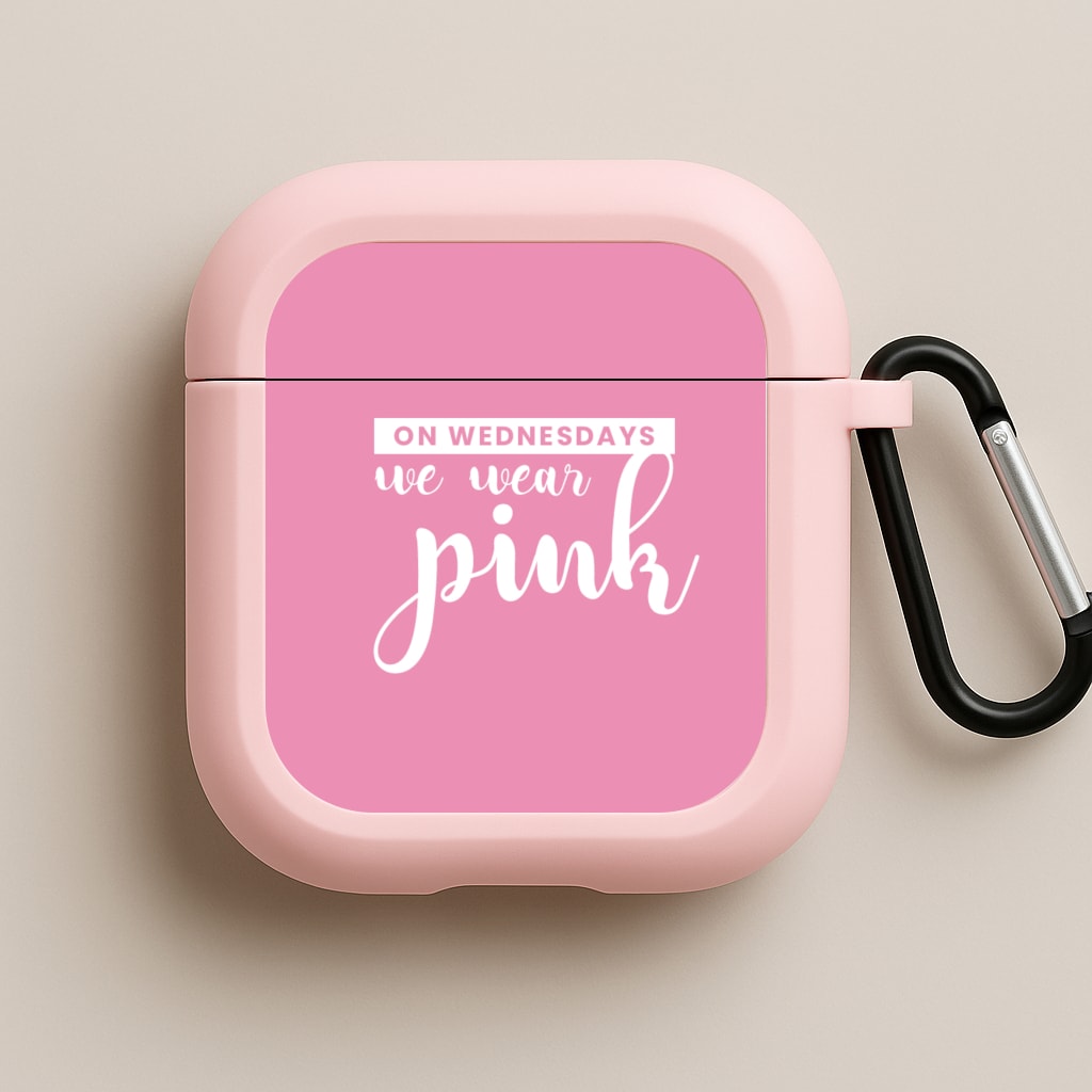 On Wednesdays We Wear Pink - Pink Meanies Pink AirPods Case