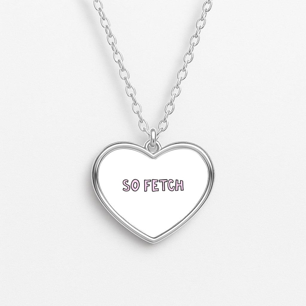 So Fetch Heart Necklace