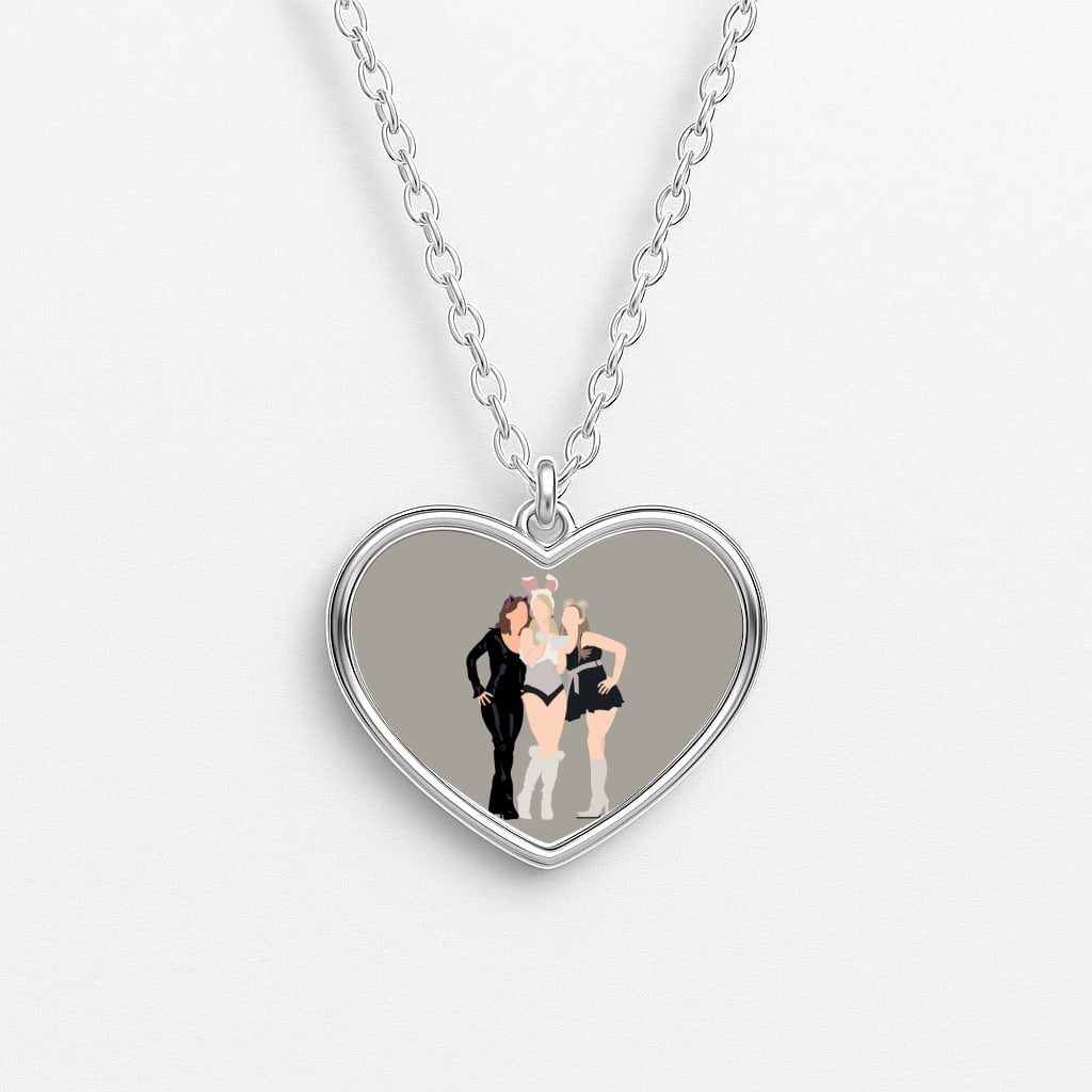 The Plastics Halloween Heart Necklace