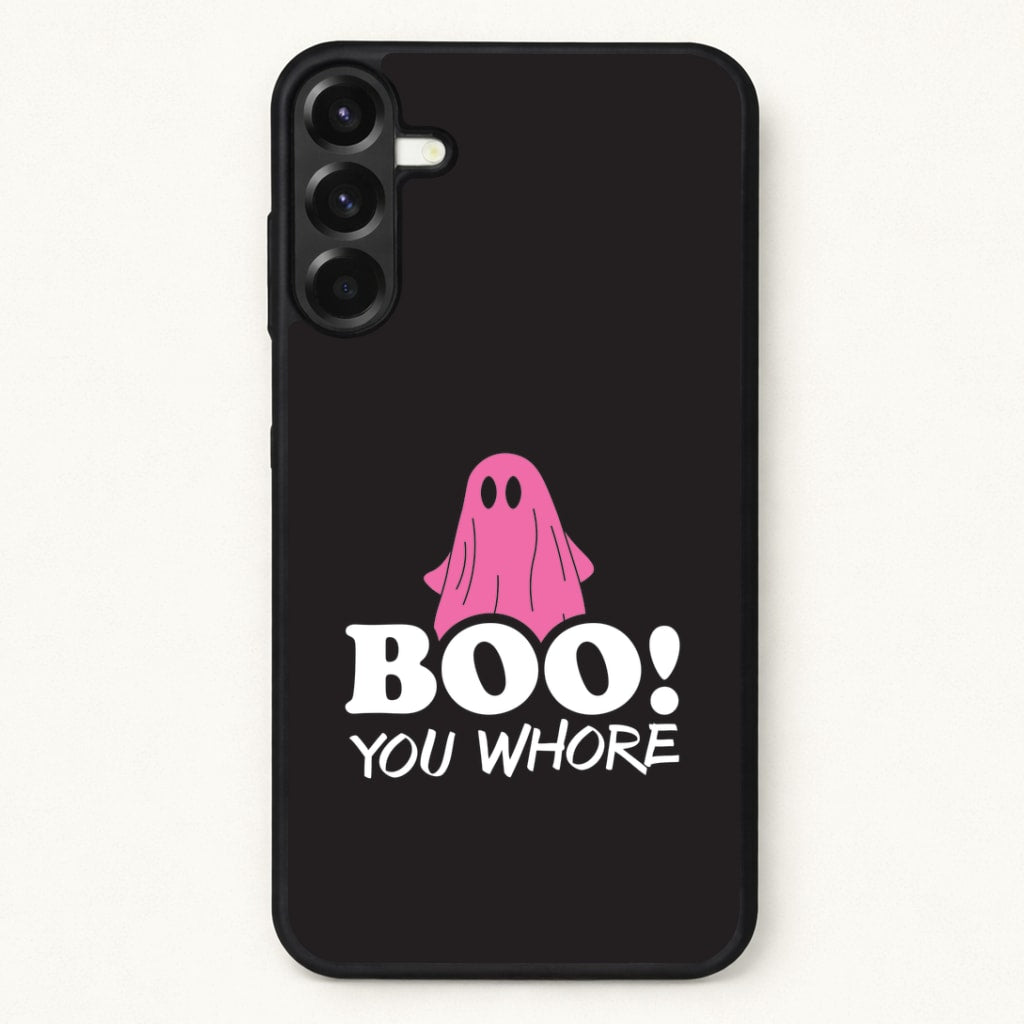 Boo You Ghost Phone Case for Galaxy A57