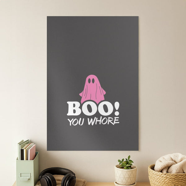 Boo You Ghost Poster