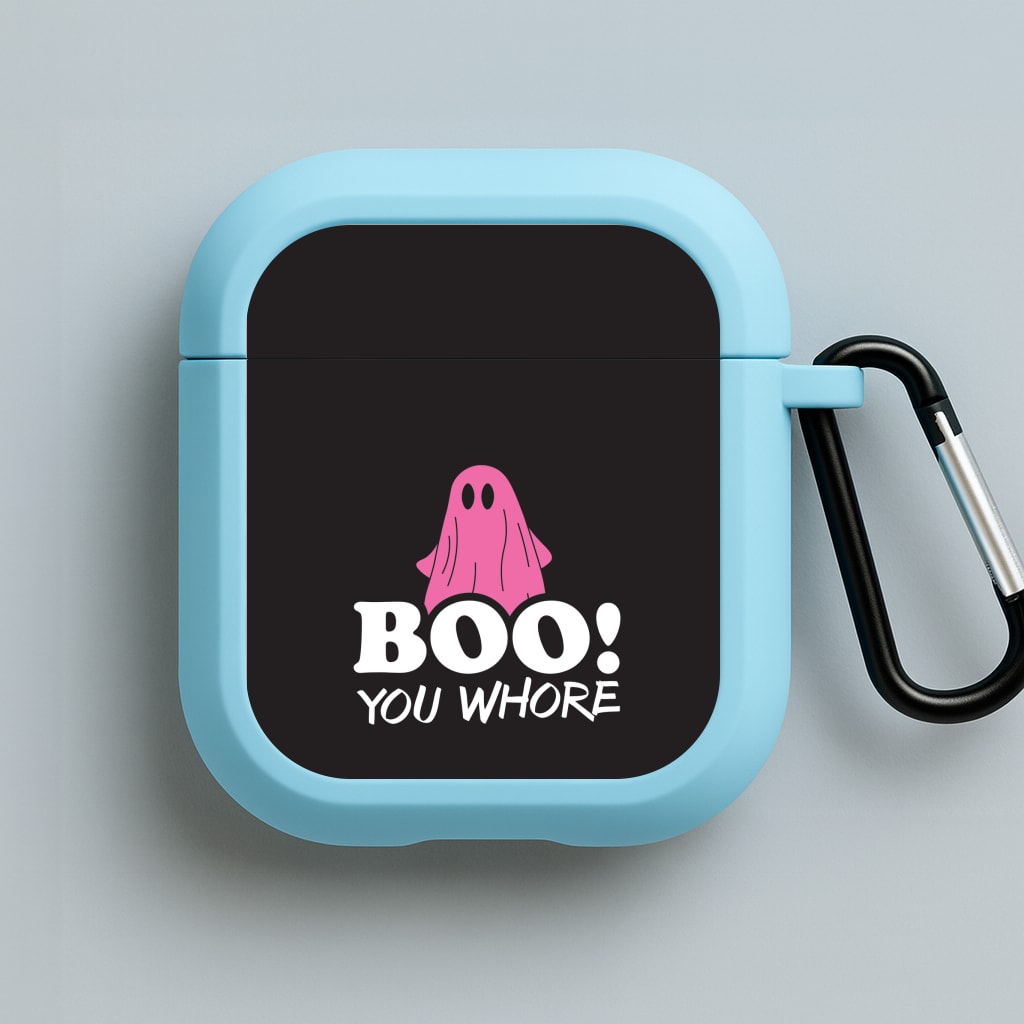 Boo You Ghost Blue AirPods Case