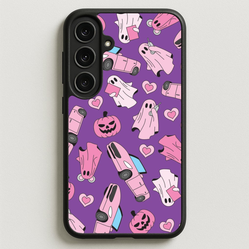 Mean Ghouls Props Pattern Phone Case for Galaxy S25FE