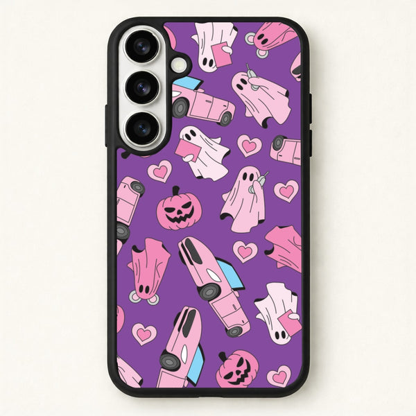 Mean Ghouls Props Pattern Phone Case for Galaxy S26 Plus