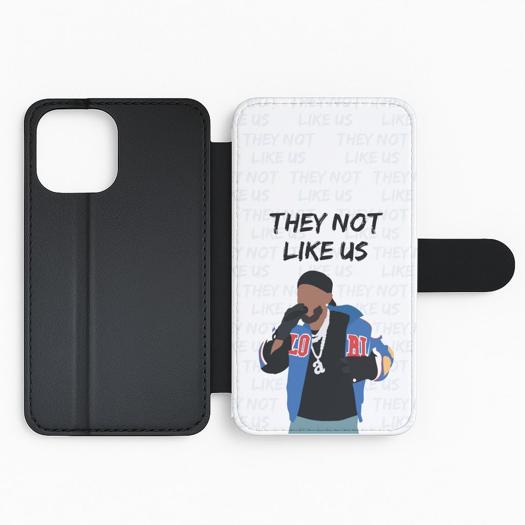 They Not Like Us Flip Phone Case