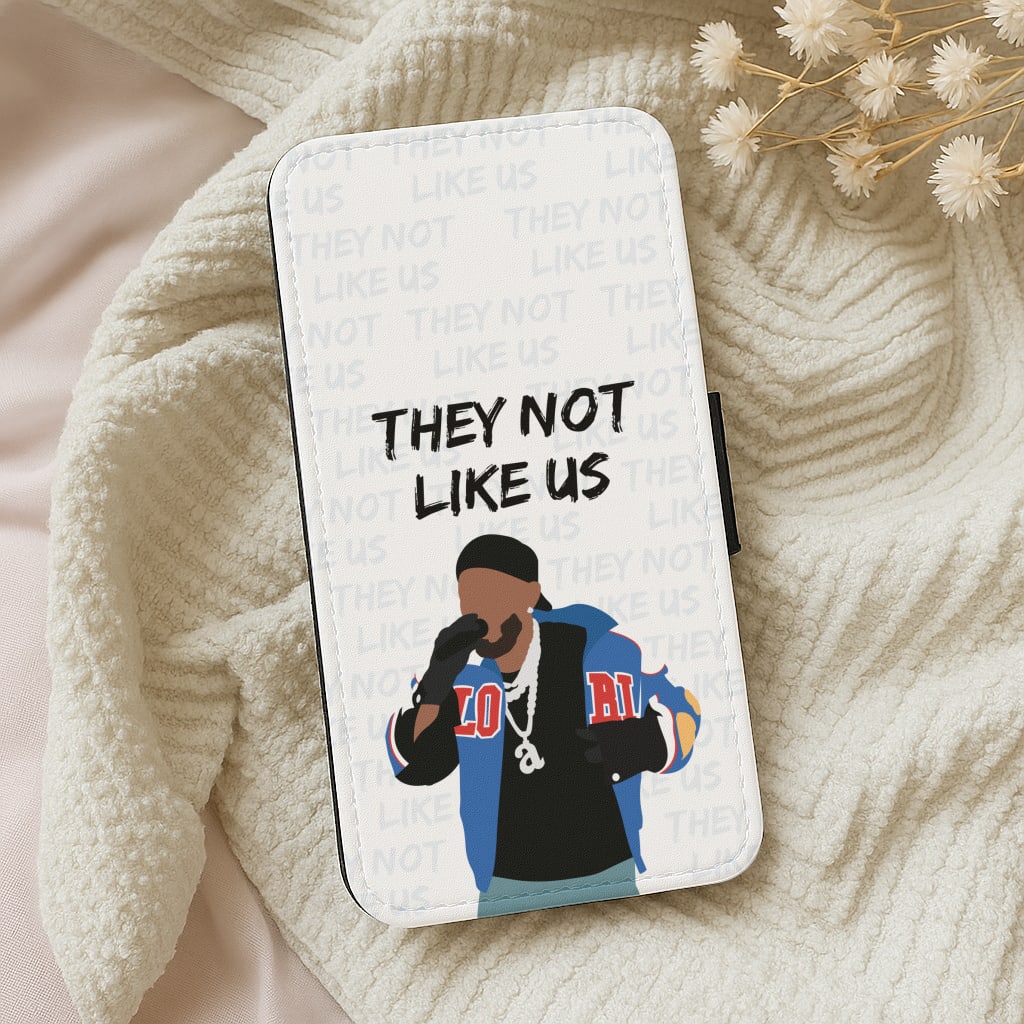 They Not Like Us Wallet Phone Case
