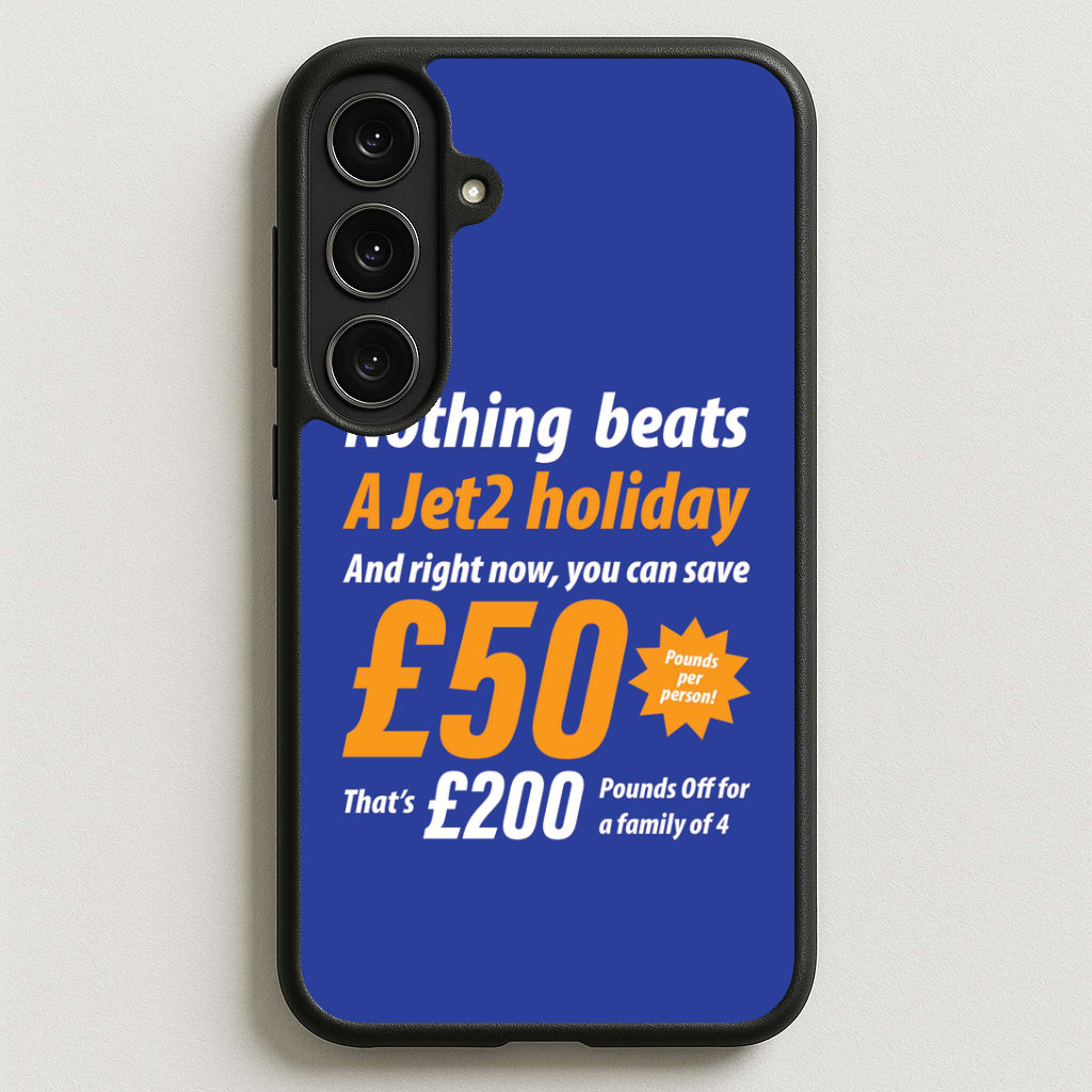 Nothing Beats A Jet Holiday Phone Case for Galaxy S25FE