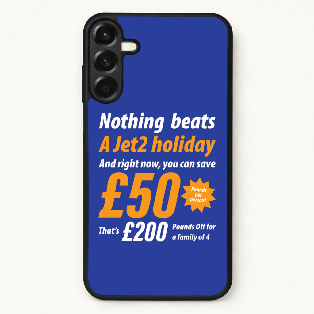 Nothing Beats A Jet Holiday Phone Case for Galaxy A37