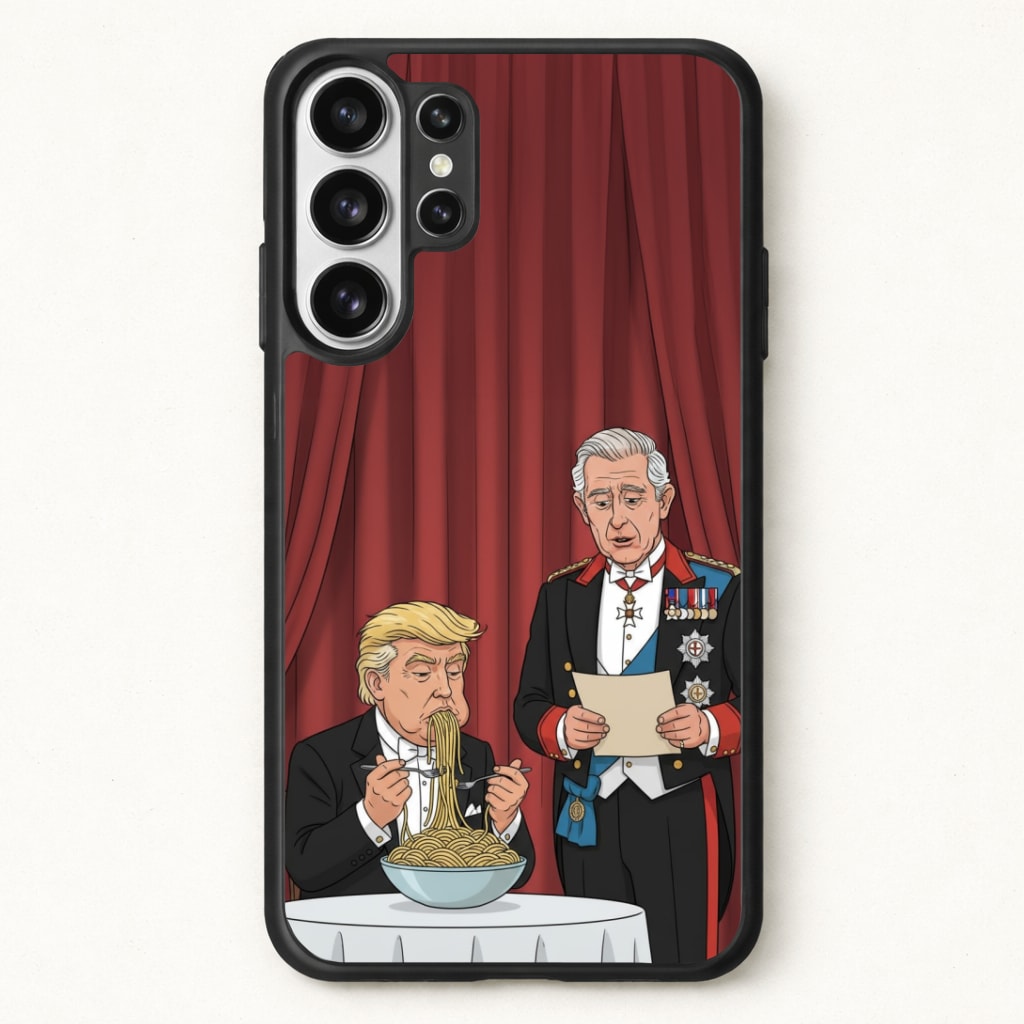 Charles & Donald's Spaghetti Phone Case for Galaxy S26 Ultra
