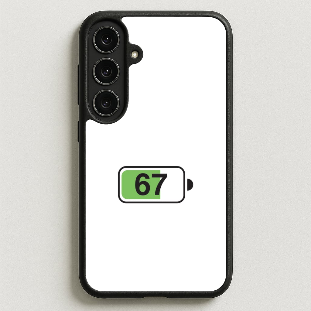 6 7 Battery Phone Case for Galaxy S25FE