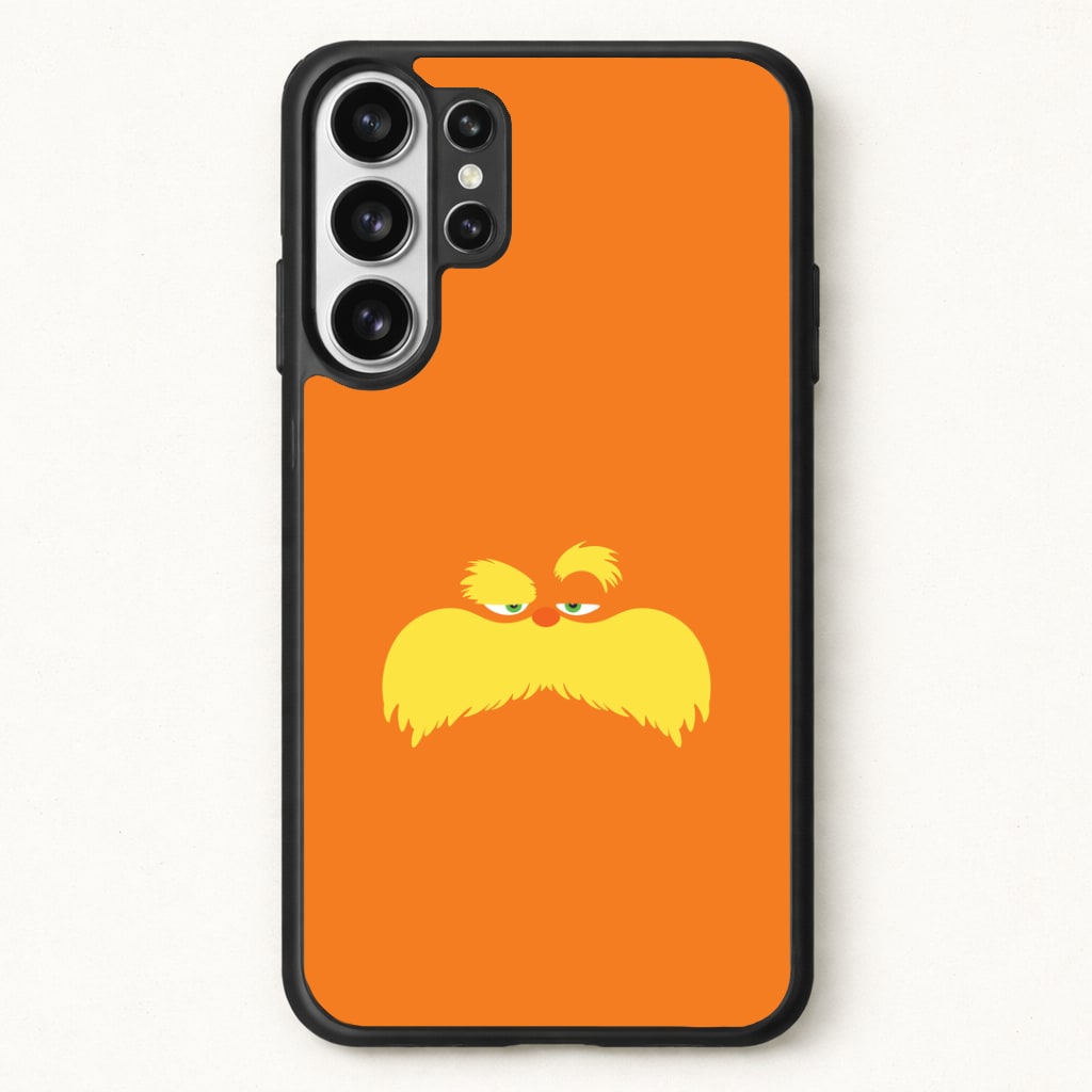 Orange Tree Creature Face Phone Case for Galaxy S26 Ultra