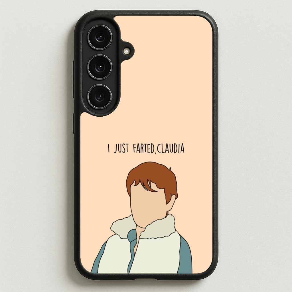 I Just Farted, Claudia Phone Case for Galaxy S25FE
