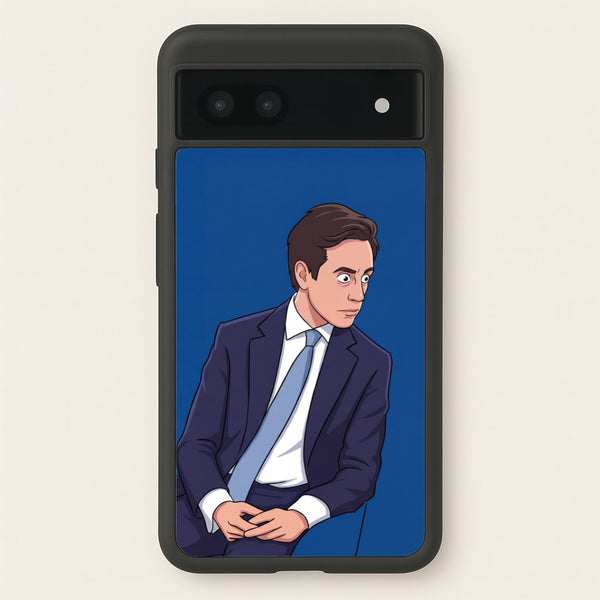 Newsnight Stare Phone Case - Google Pixel 7a / Standard