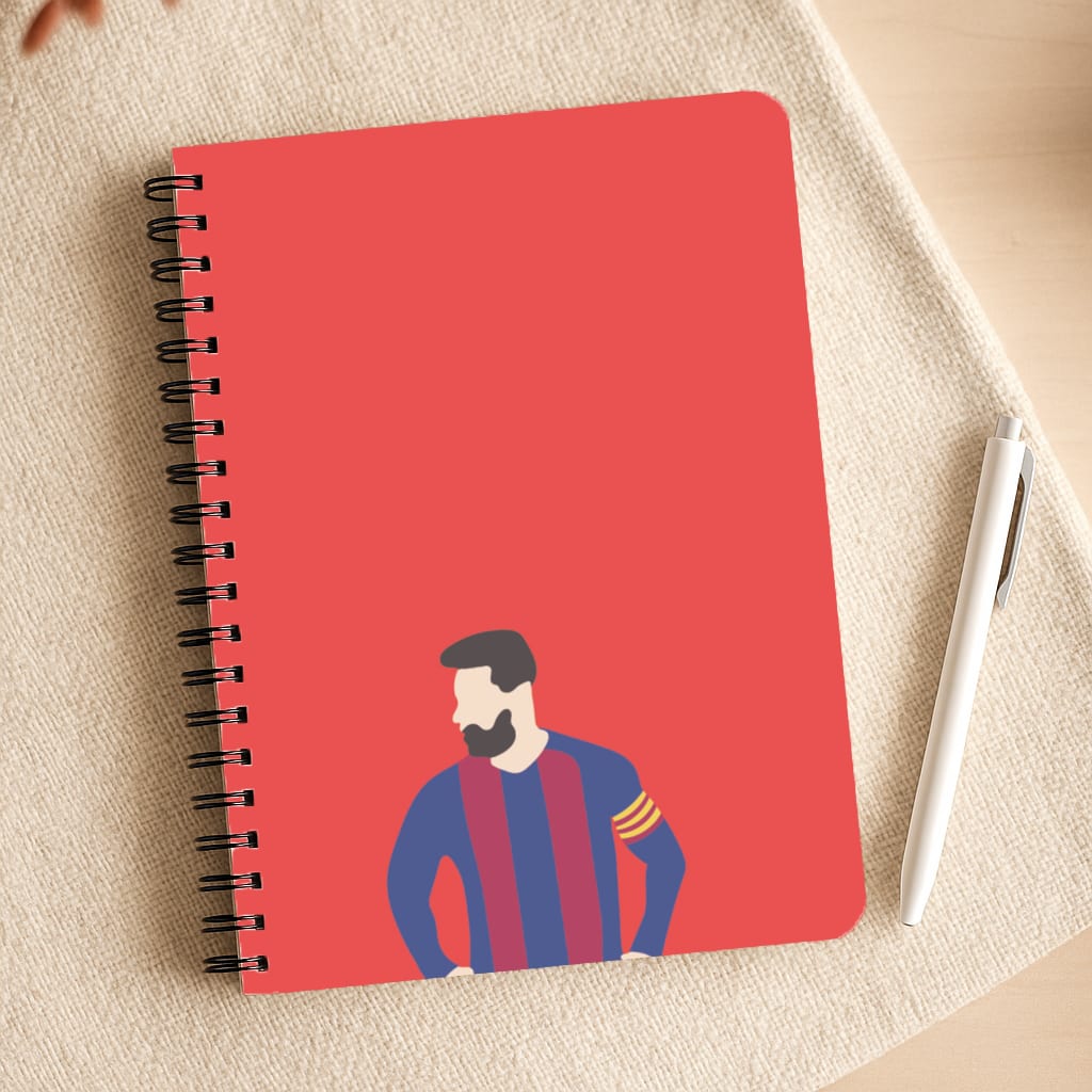 Messi Barca Notepad