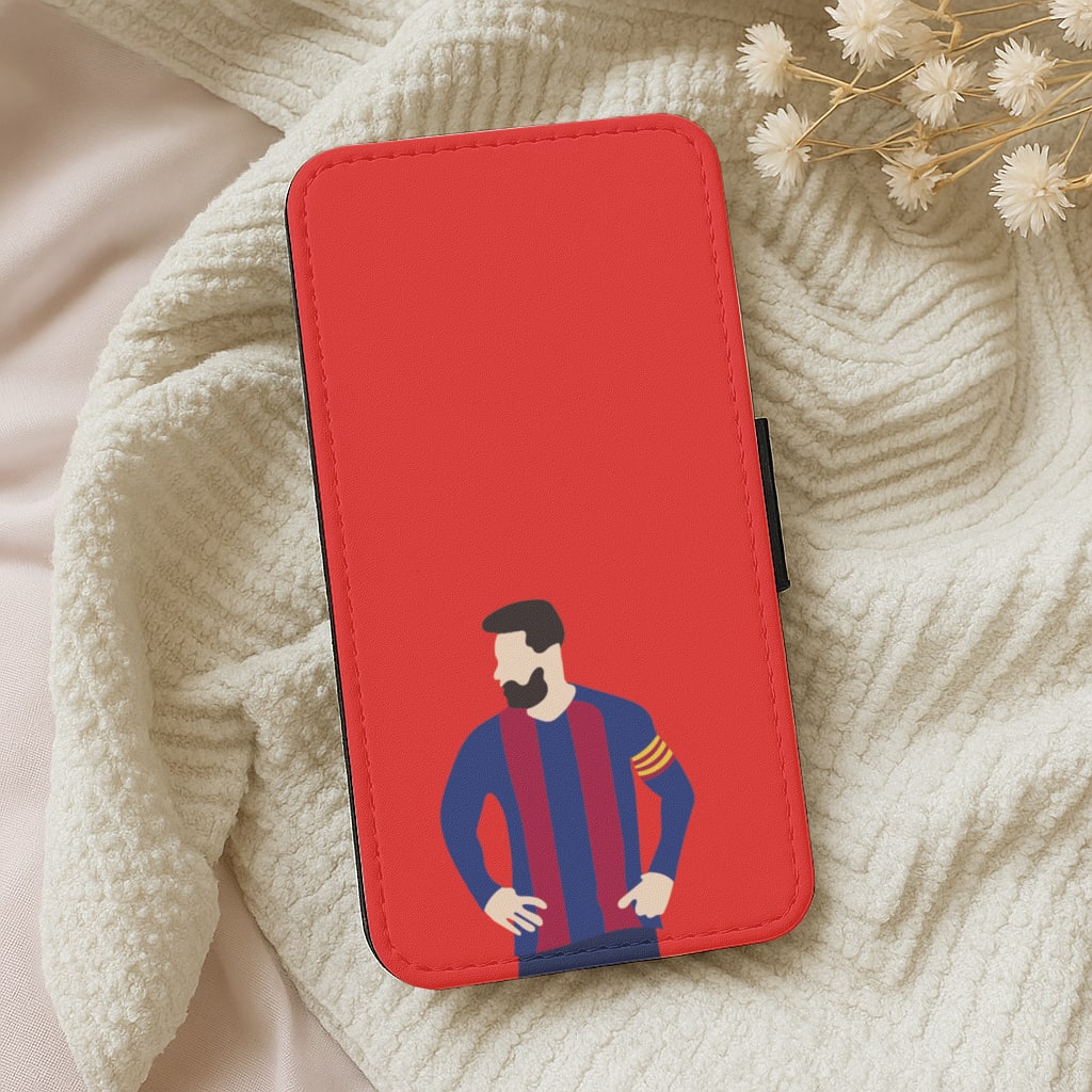 Messi Barca Wallet Phone Case