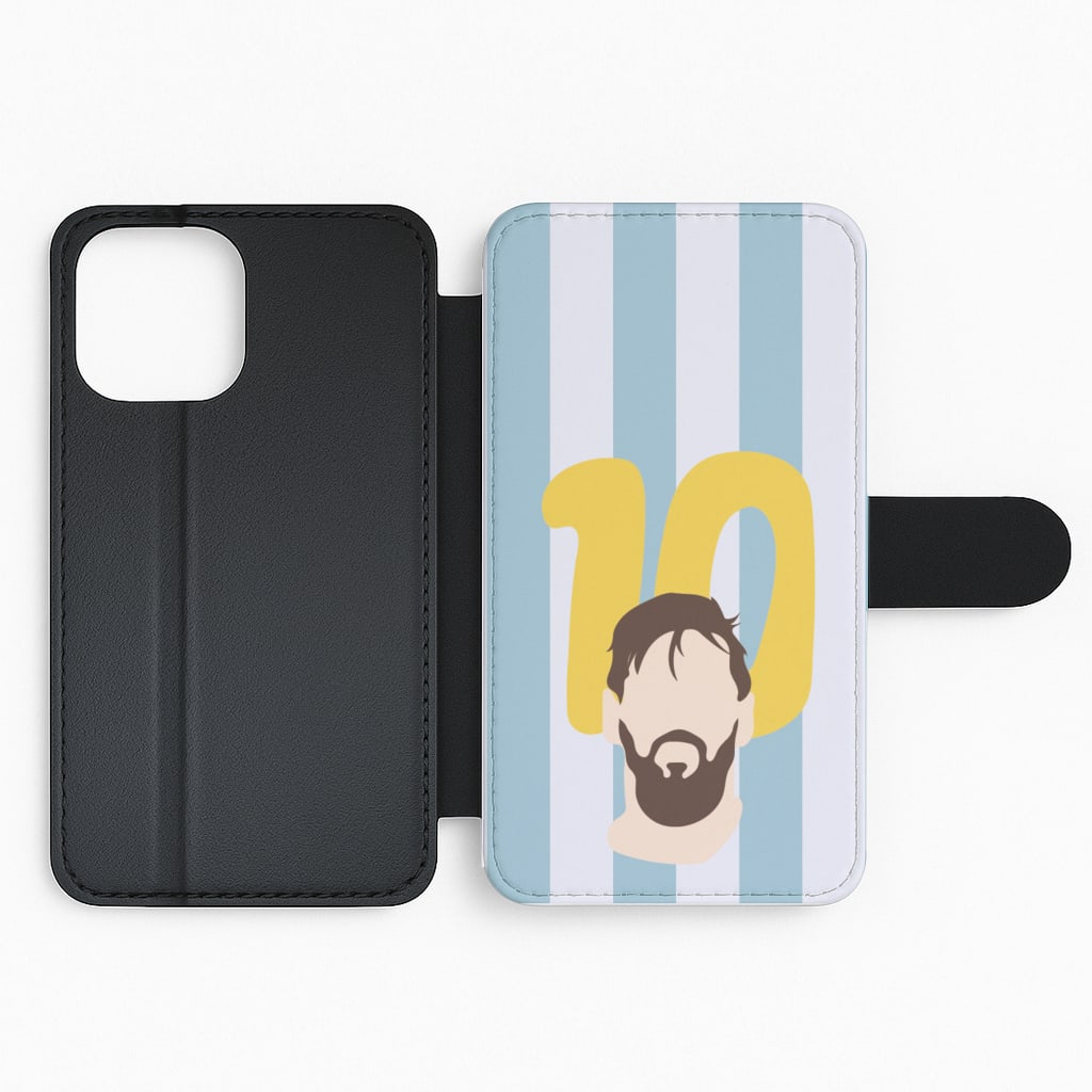Number 10 - Messi Flip Phone Case