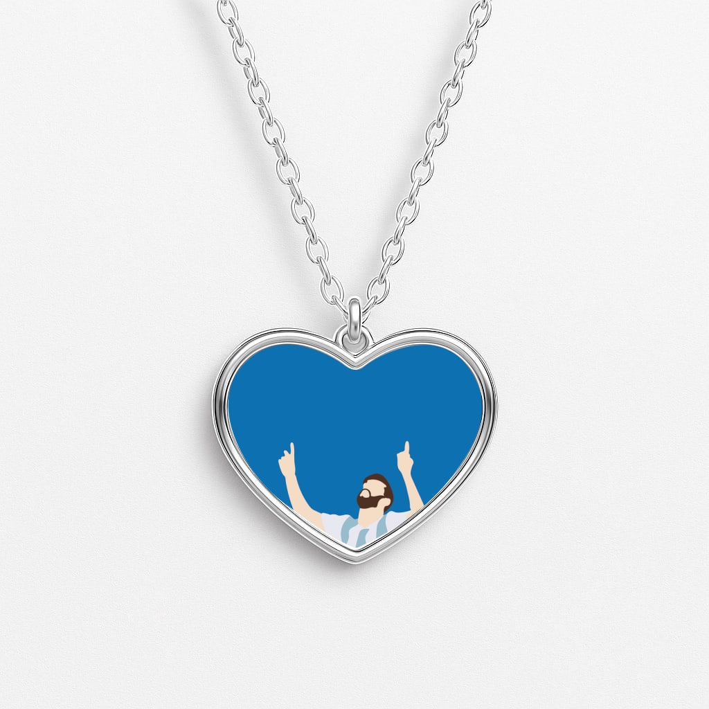 Argentina - Messi Heart Necklace