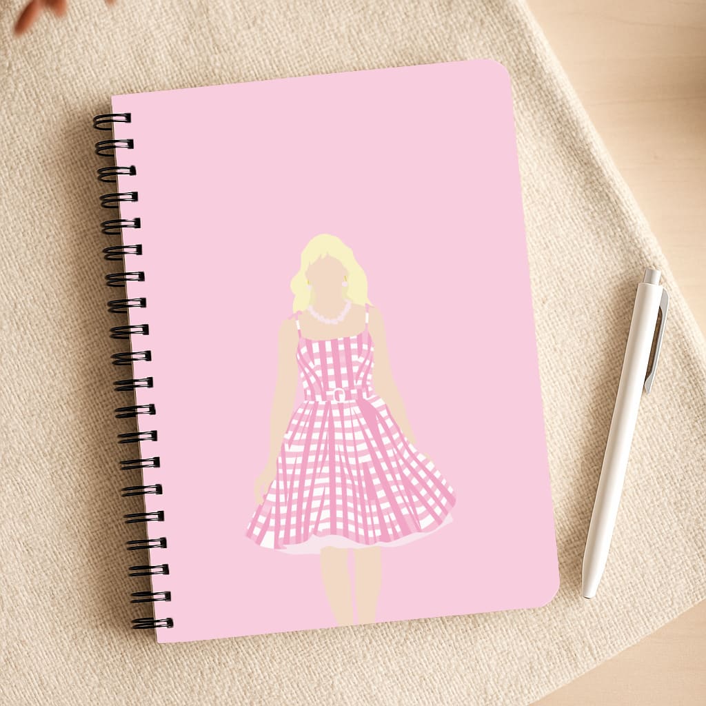 Pink Dress - Margot Notepad