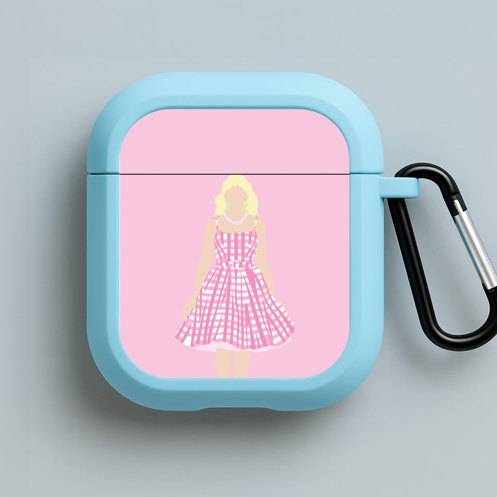 Pink Dress - Margot Blue AirPods Case