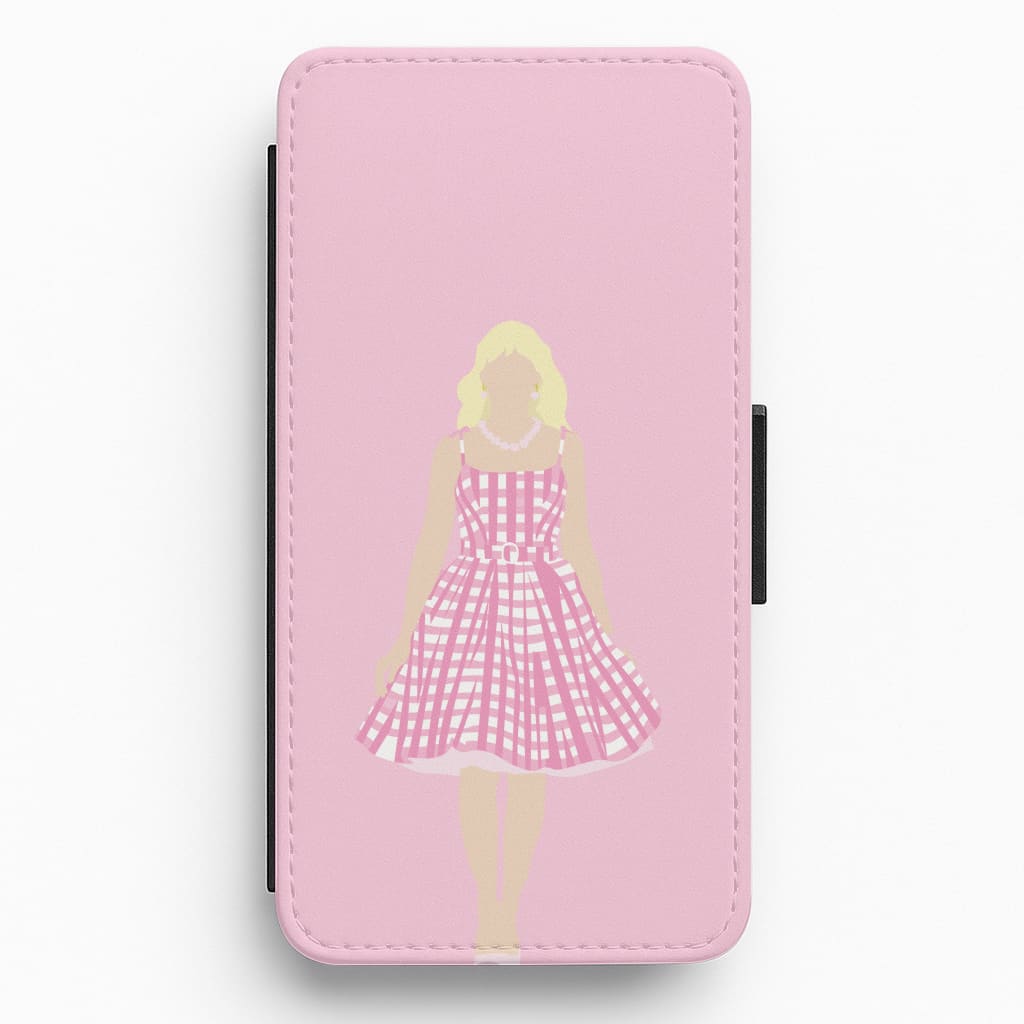 Pink Dress - Margot Flip / Wallet Phone Case