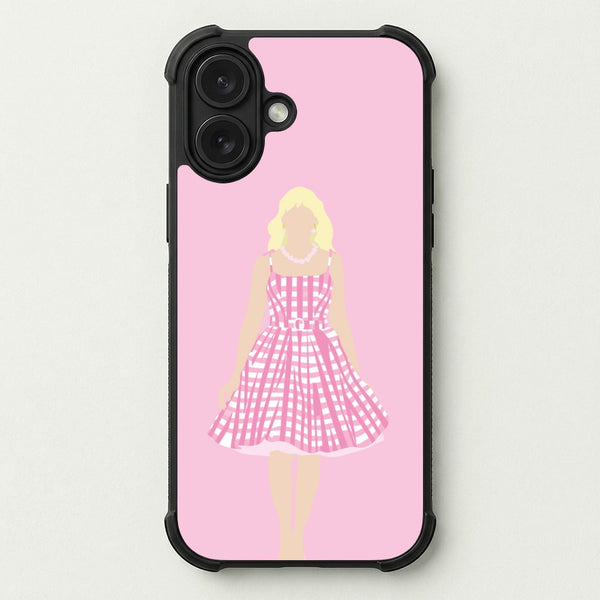Pink Dress - Margot Phone Case — Bumper case