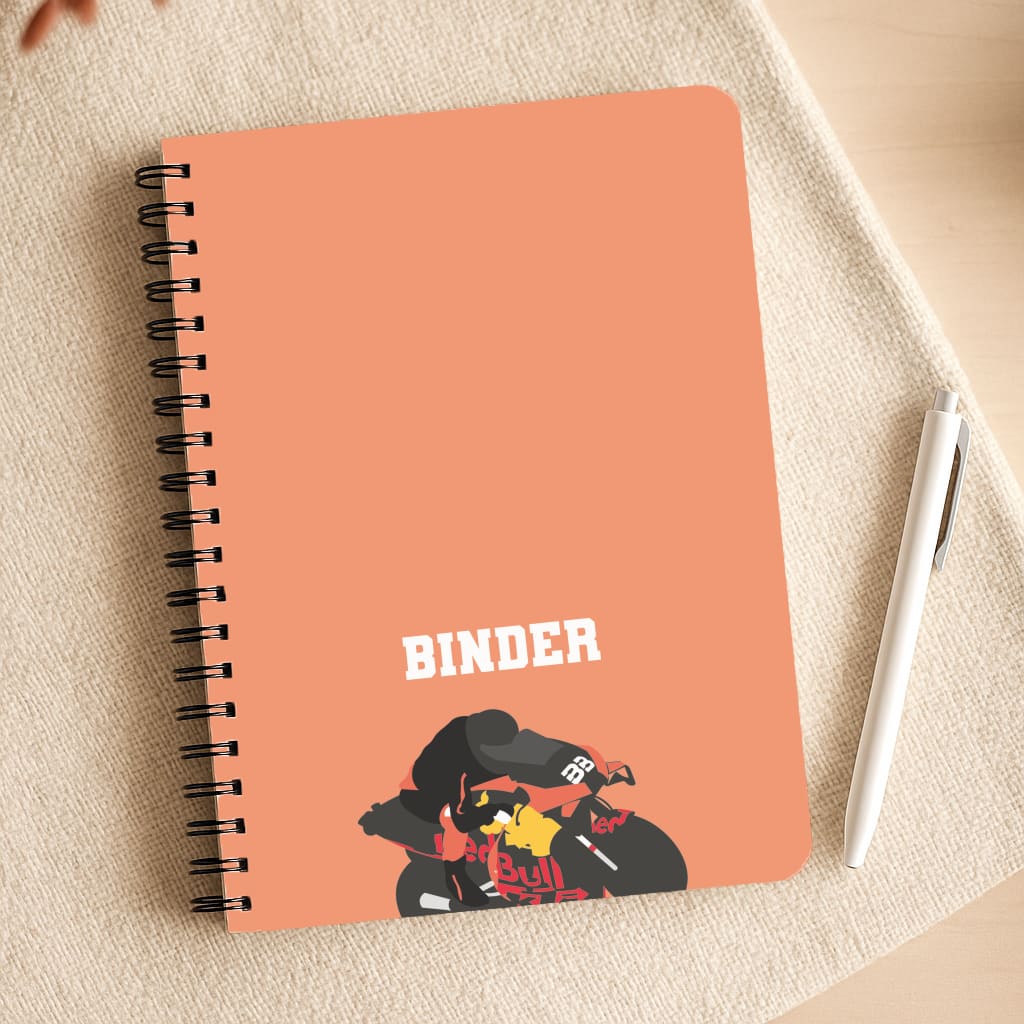 Binder - Motorbike Notepad