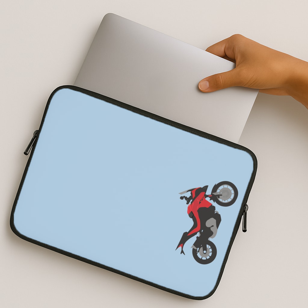 Red Motorbike - Motorbike MacBook Case