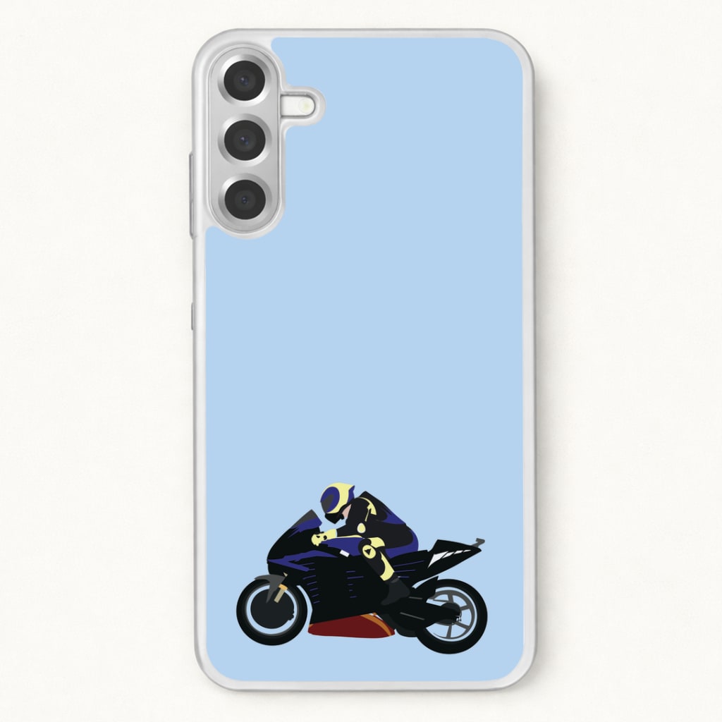 Purple Motorbike - Motorbike Phone Case for Galaxy A37