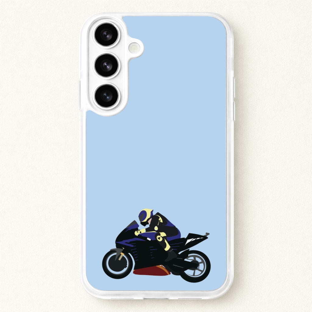 Purple Motorbike - Motorbike Phone Case for Galaxy S26 Plus