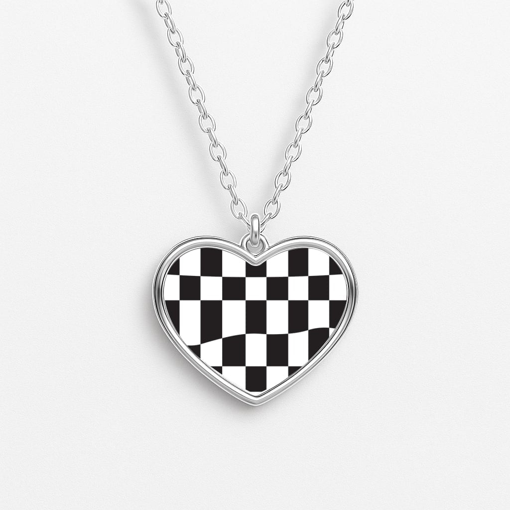 Pattern - Motorbike Heart Necklace