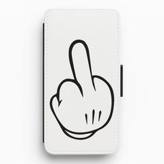 Fairytale Mouse Middle Finger Flip / Wallet Phone Case