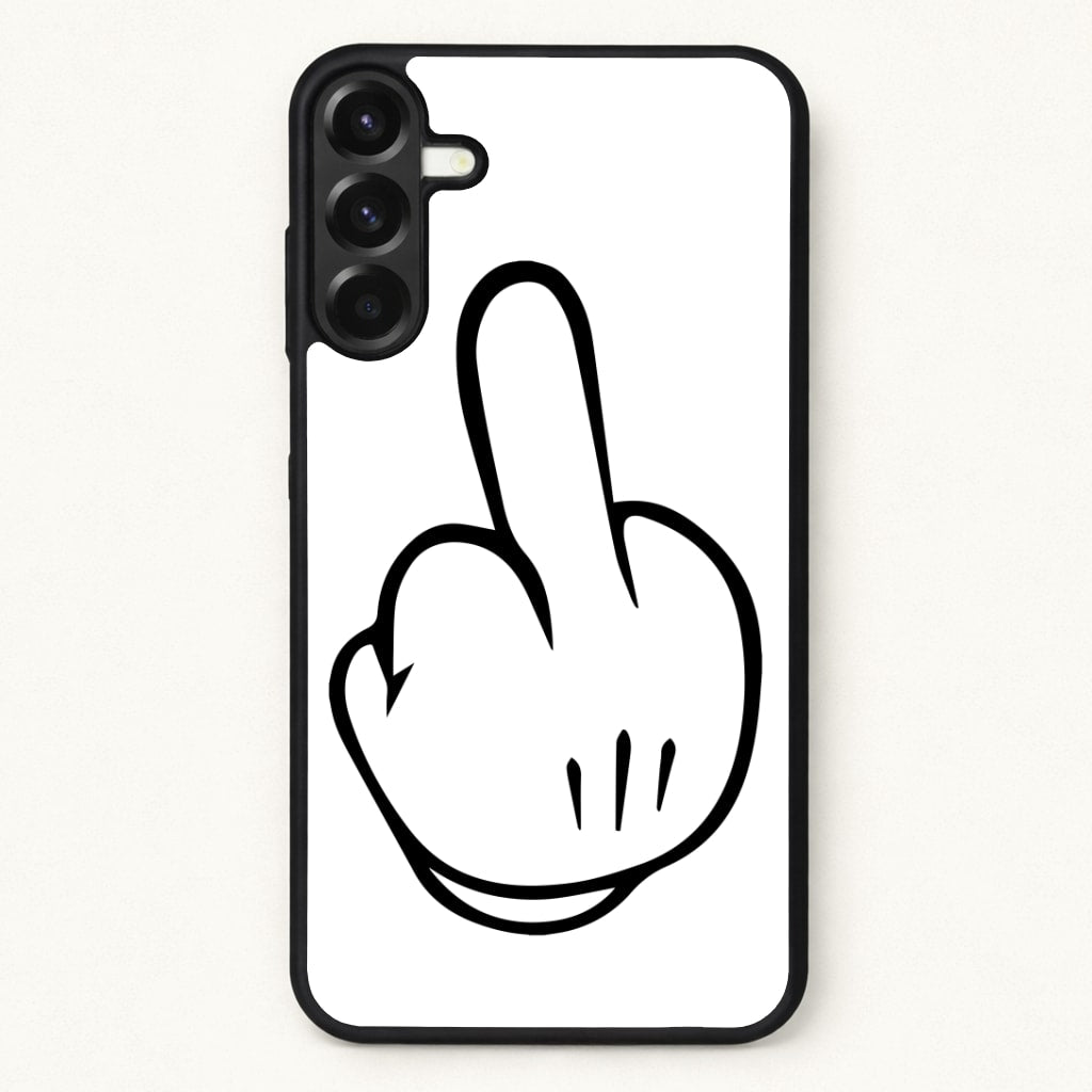 Fairytale Mouse Middle Finger Phone Case for Galaxy A17