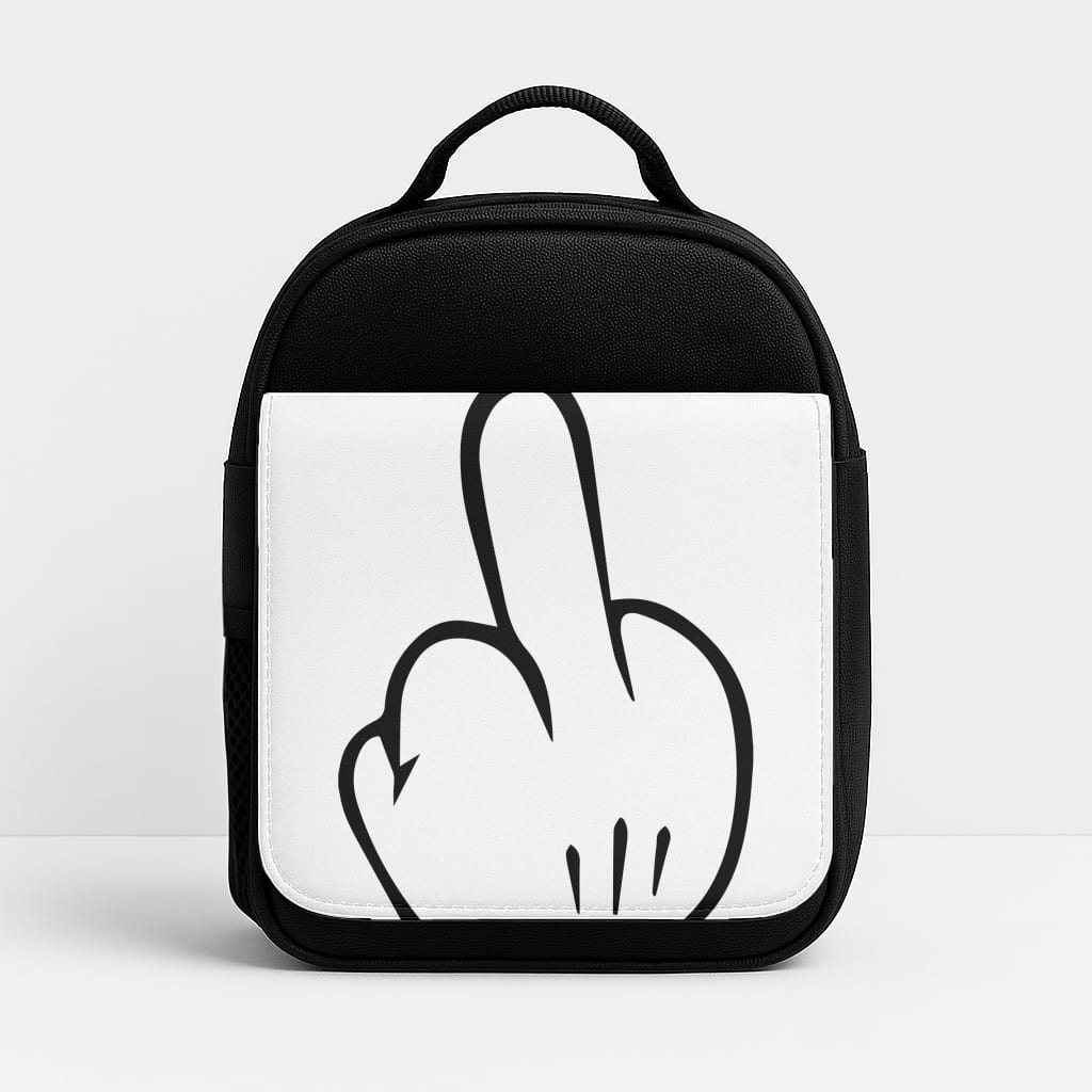 Fairytale Mouse Middle Finger Insulated Lunchbox
