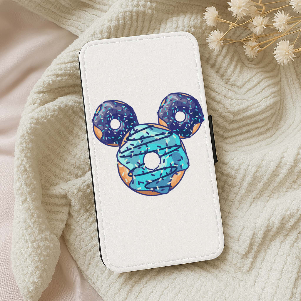 Fairytale Mouse Doughnuts Wallet Phone Case