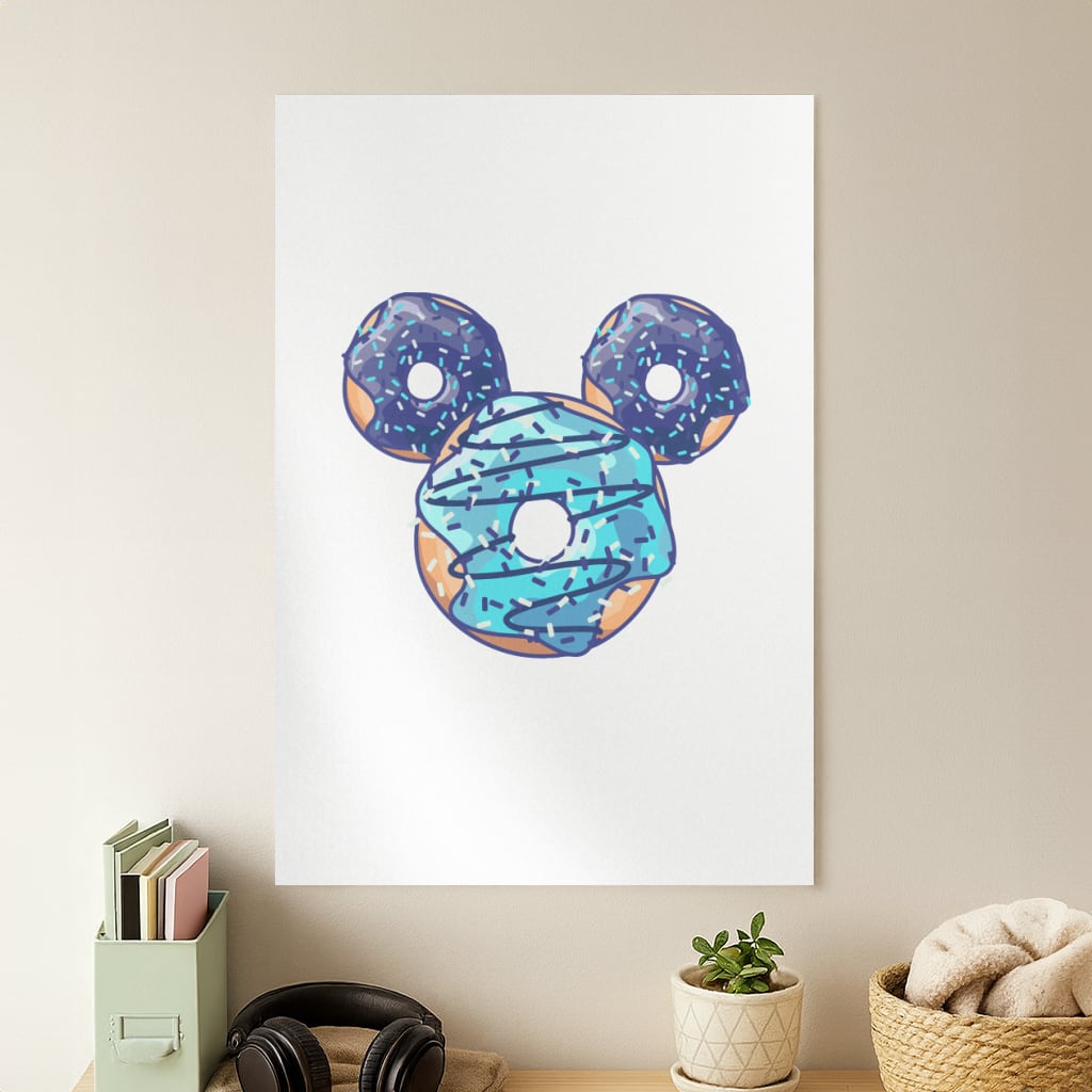 Fairytale Mouse Doughnuts Poster