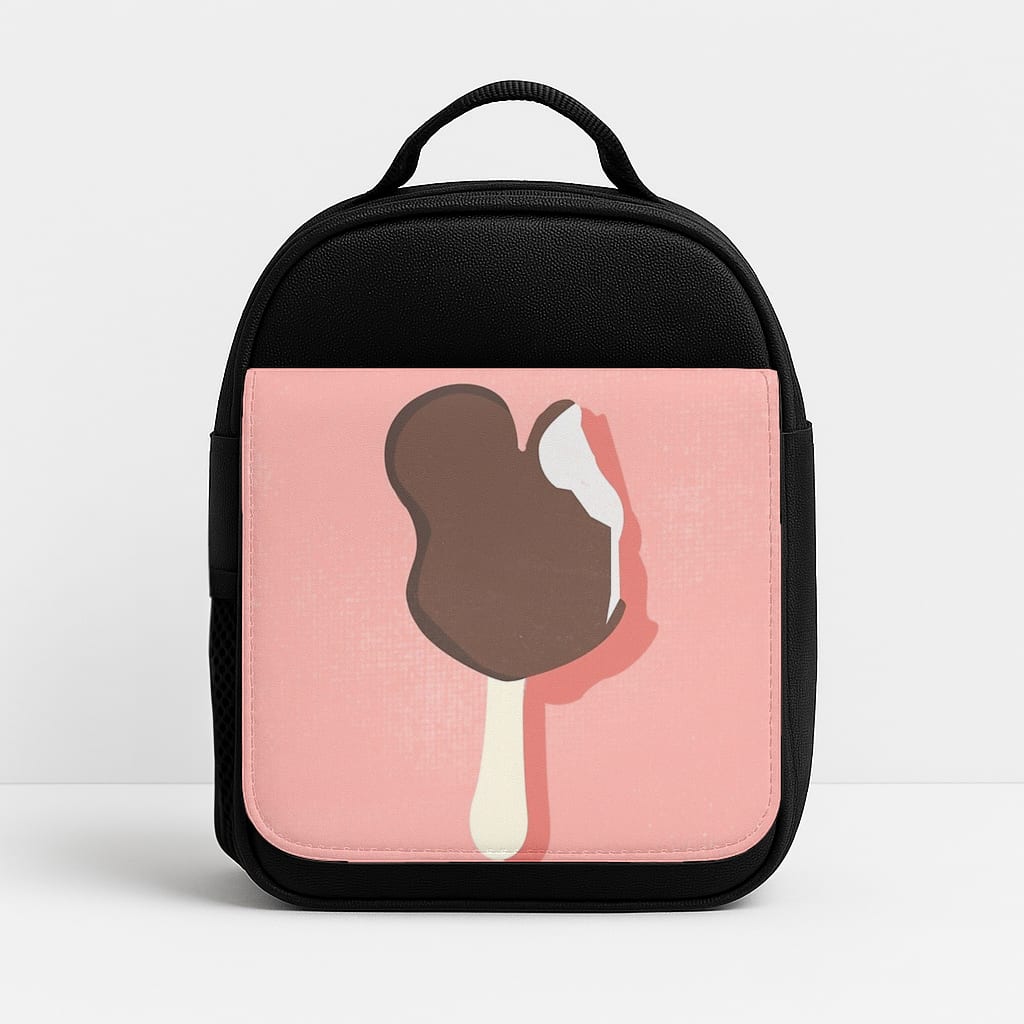 Pink Mouse Ice Cream Insulated Lunchbox