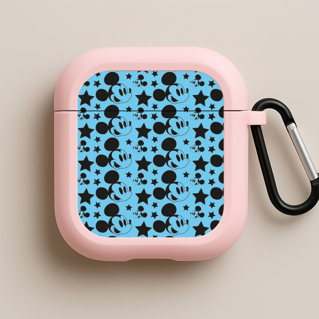 Fairytale Mouse Pattern Pink AirPods Case