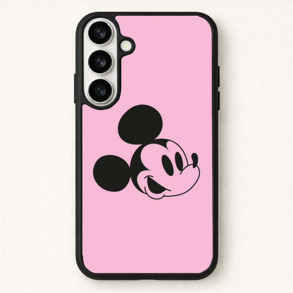 Pink Mickey Phone Case for Galaxy S26 Plus