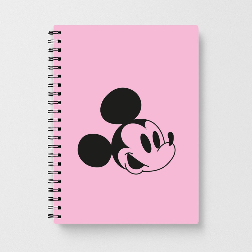 Pink Mickey Notebook