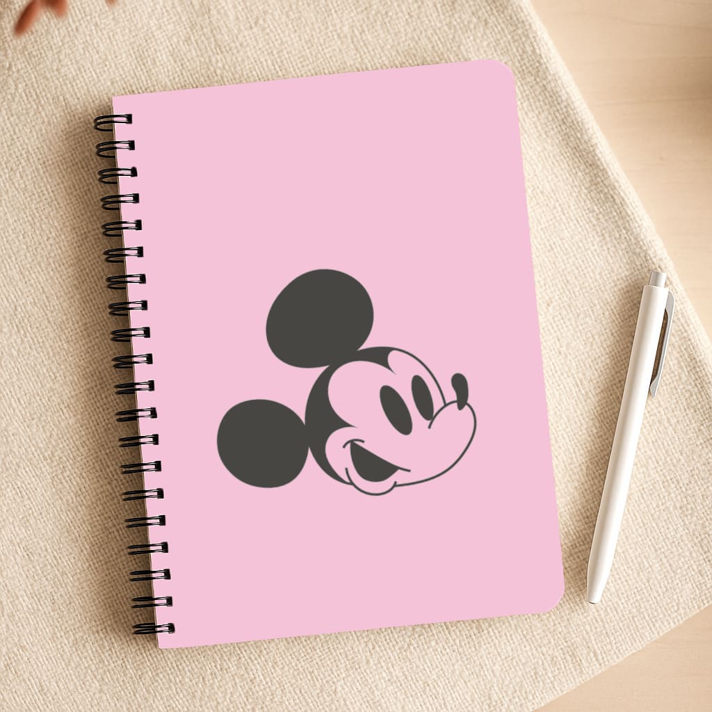 Pink Mickey Notepad